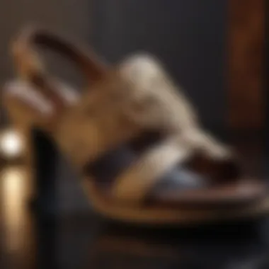 Italian Leather Craftsmanship in Versace Sandals Versace Sandals Crafted with Premium Italian Leather