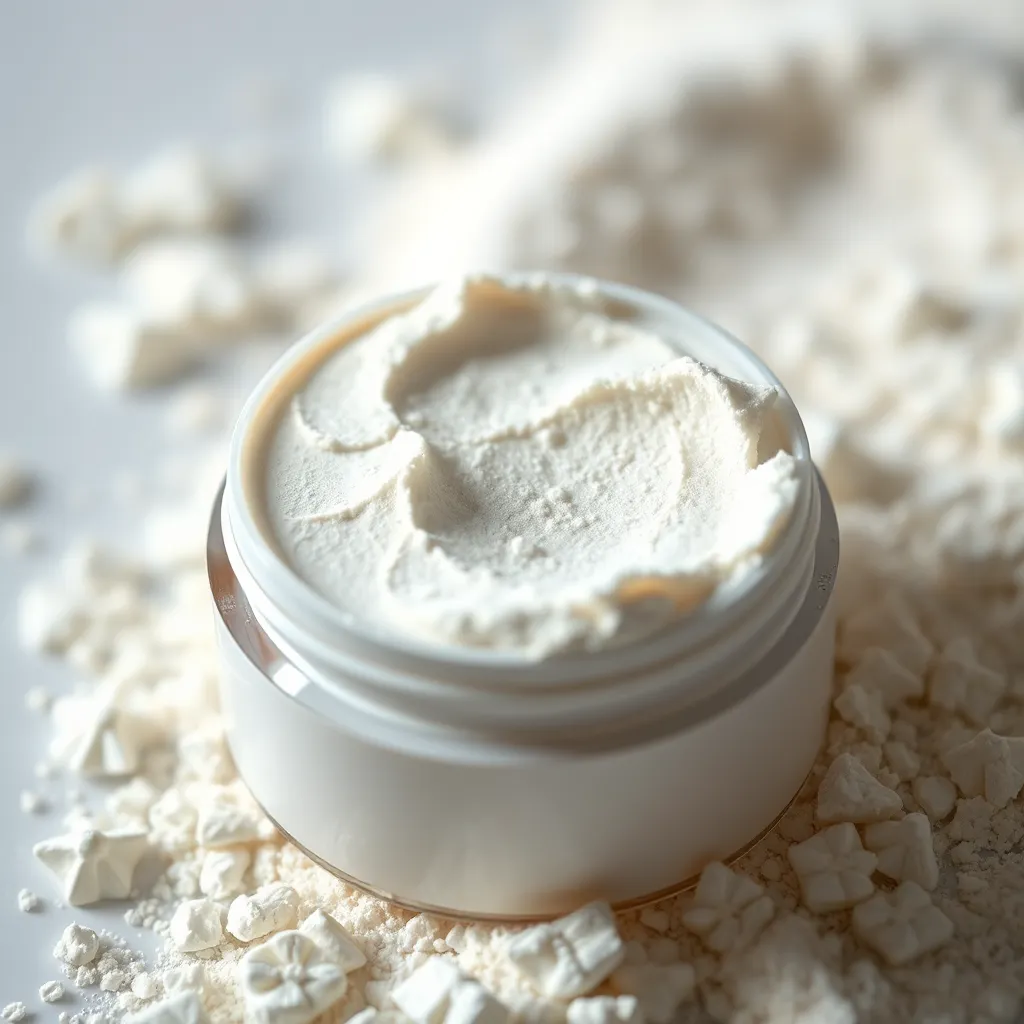 Skin Problem Powder Moisturizing Face Powder Solutions for Dry Skin